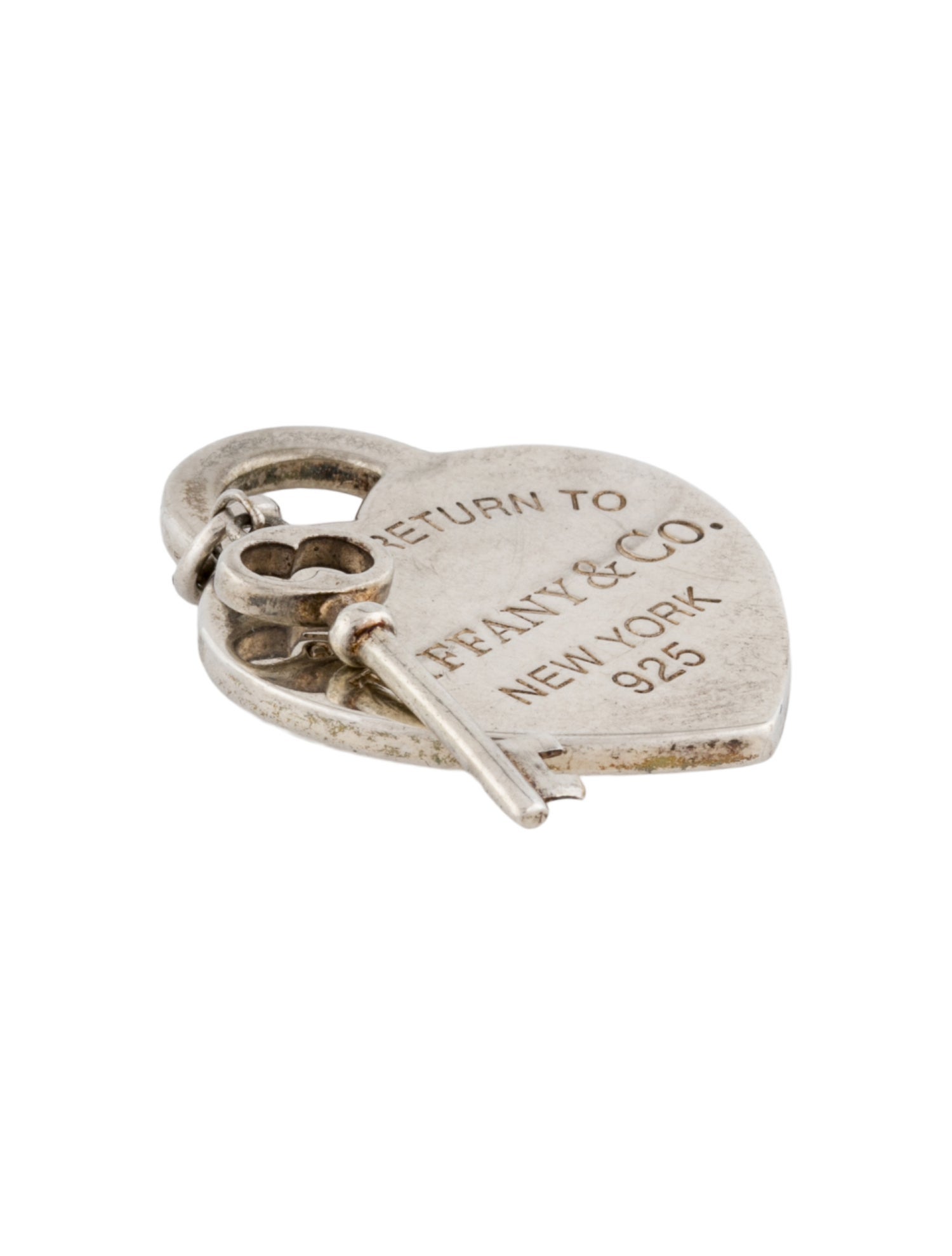 Tiffany & Co. Heart Tag Key Pendant